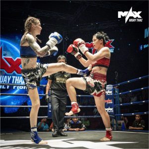 Выступление по тайскому боксу в Таиланде Max Muay Thai
